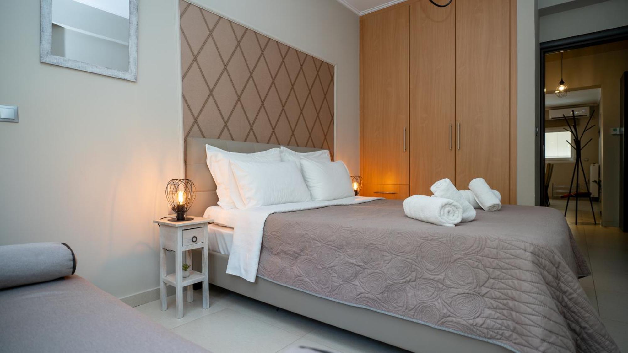 Mary'S Modern And Elegant Apartment Kalampáka Ngoại thất bức ảnh